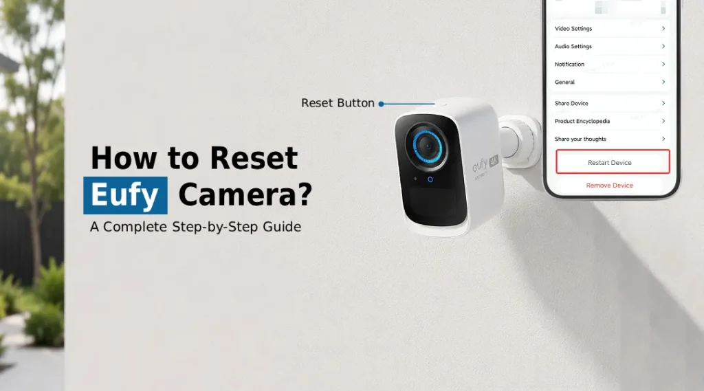 Reset Eufy Camera