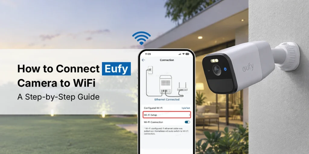 Connect Eufy Camera to WiFi