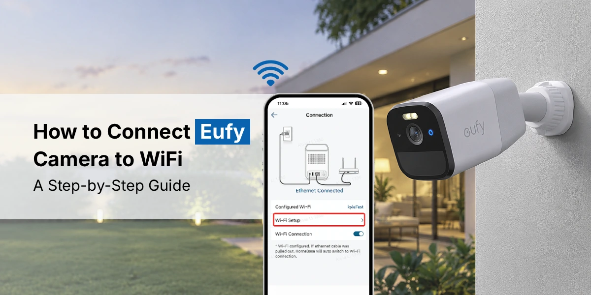Connect Eufy Camera to WiFi