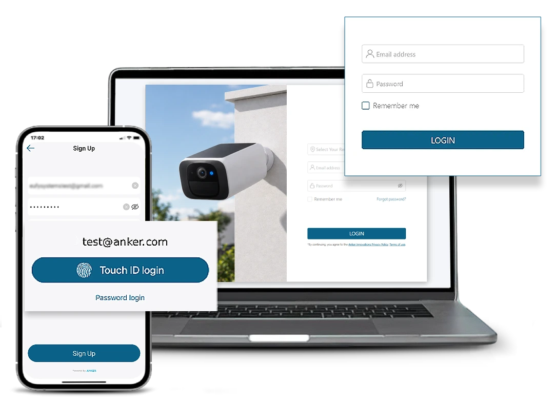 eufy camera login