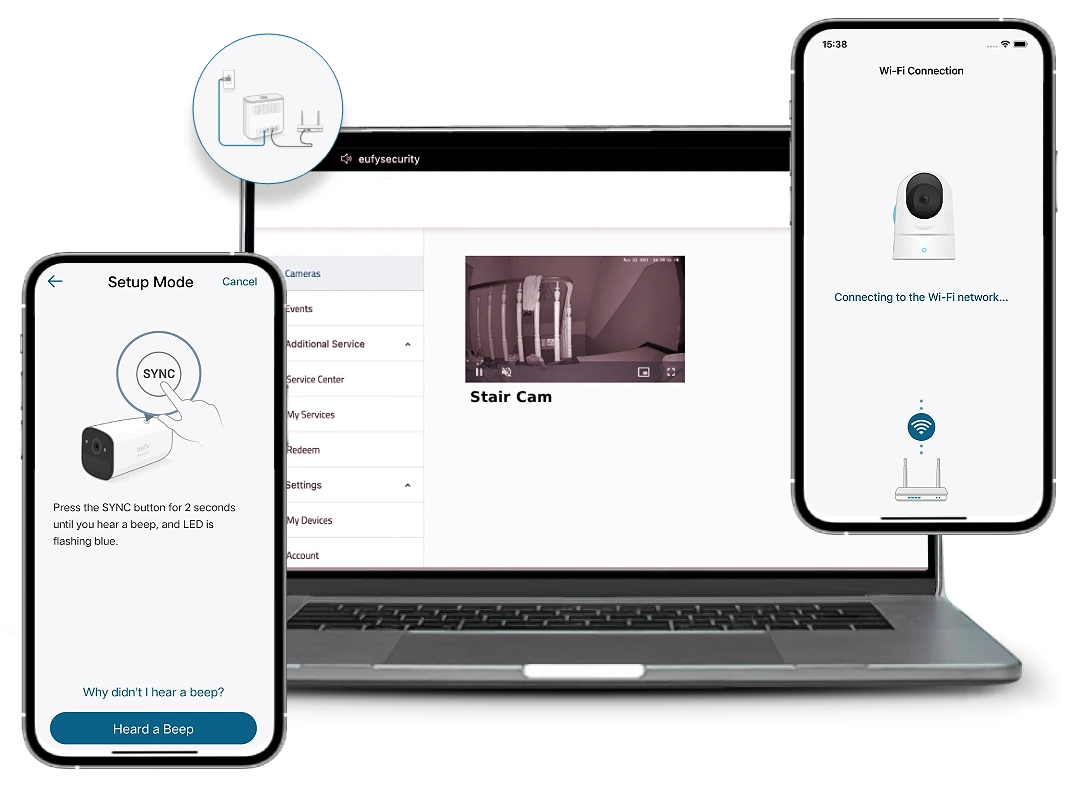 eufy camera setup